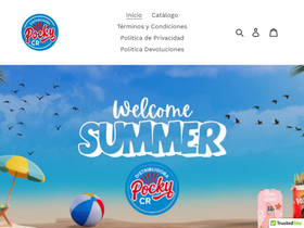 pockycr.com homepage screenshot