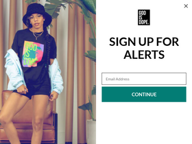 'godisdope.com' screenshot