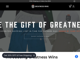 greatnesswins.com website screenshot