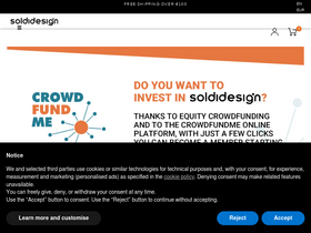 'soldidesignofficial.com' screenshot