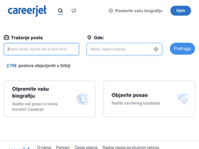 'careerjet.rs' screenshot