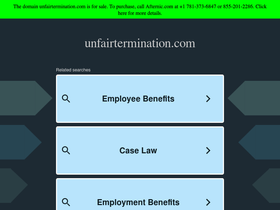 unfairtermination.com