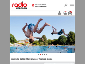 'radioherford.de' screenshot