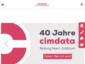 'cimdata.de' screenshot