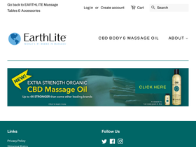 earthlitecbd.com homepage screenshot