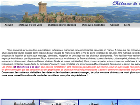 'chateau-fort-manoir-chateau.eu' screenshot