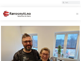 'rorosnytt.no' screenshot
