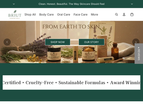 Briut Essentials website screenshot