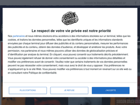 'braindamaged.fr' screenshot