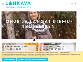 'lankava.fi' screenshot