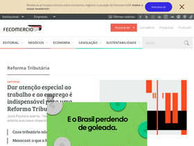 'fecomercio.com.br' screenshot