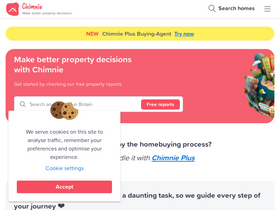 'chimnie.co.uk' screenshot