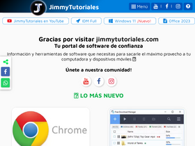 'jimmytutoriales.com' screenshot
