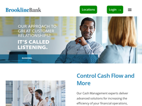 'brooklinebank.com' screenshot
