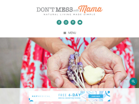 'dontmesswithmama.com' screenshot
