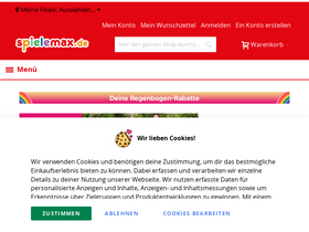 'spielemax.de' screenshot