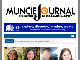 'munciejournal.com' screenshot