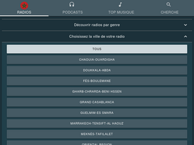 'radio-maroc.org' screenshot