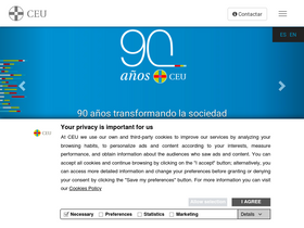'ceu.es' screenshot