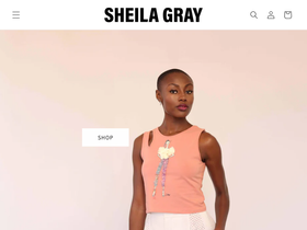 sheilagraycollections.com homepage screenshot
