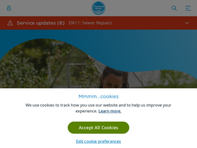 'thameswater.co.uk' screenshot