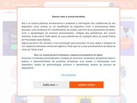 'kuantokusta.pt' screenshot