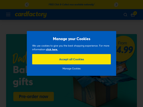 'cardfactory.co.uk' screenshot