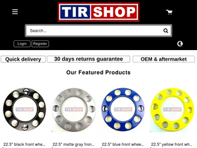 'tirshop.ro' screenshot