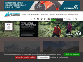 'ffcam.fr' screenshot