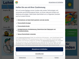 'sanier.de' screenshot