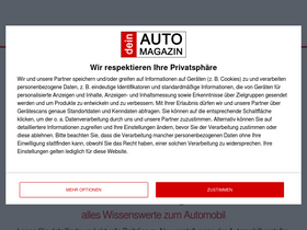 'deinautomagazin.de' screenshot