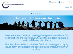 'outdoor-learning.org' screenshot