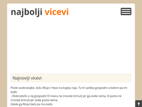 'najboljivicevi.com' screenshot