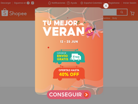 'shopee.com.co' screenshot