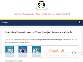 'interviewpenguin.com' screenshot