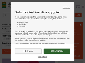 'enkat.ljungby.se' screenshot