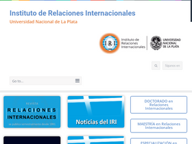 'iri.edu.ar' screenshot
