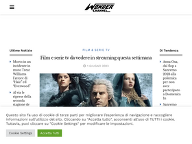 'wonderchannel.it' screenshot