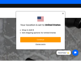 Hunting Supplies Australia homepage screenshot