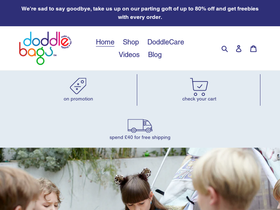 doddlebags.com homepage screenshot