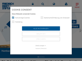 'fes.de' screenshot