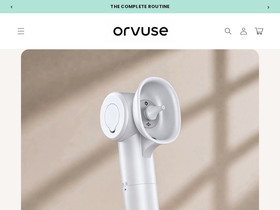 orvuse.com homepage screenshot