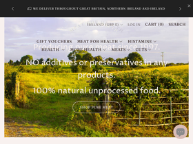 meatforhealth.ie homepage screenshot