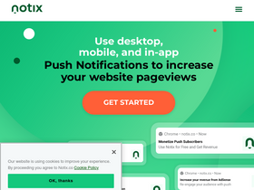 'notix.co' screenshot