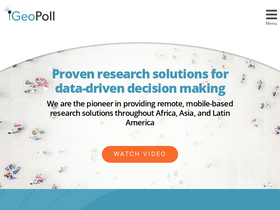 'geopoll.com' screenshot