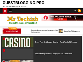 'guestblogging.pro' screenshot