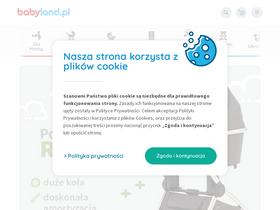 'babyland.pl' screenshot
