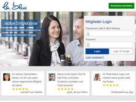 'lablue.de' screenshot