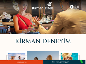 'kirmanhotels.com' screenshot