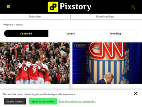 'pixstory.com' screenshot